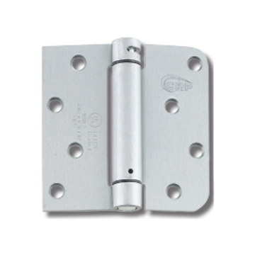 Cal-Royal 4” x 4” Full Mortise, Castlegate Combination Square-Round Corner Spring Hinge in Single Acting - CSH4458RSR